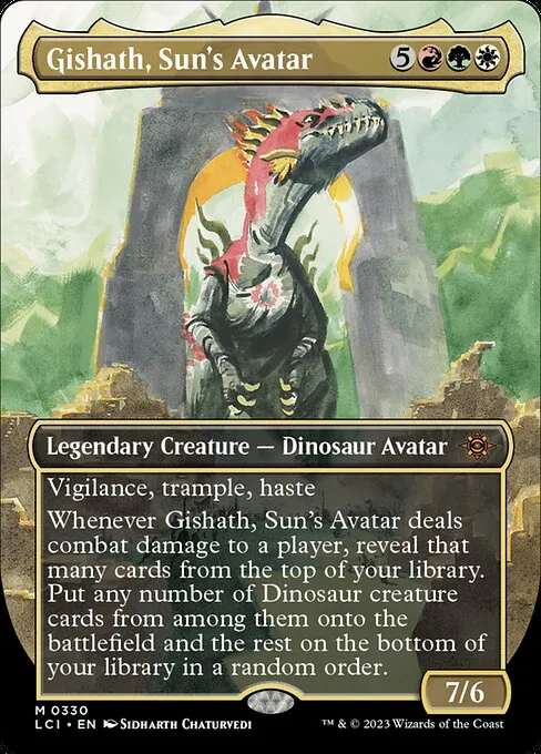 Gishath, Sun's Avatar — The Lost Caverns of Ixalan