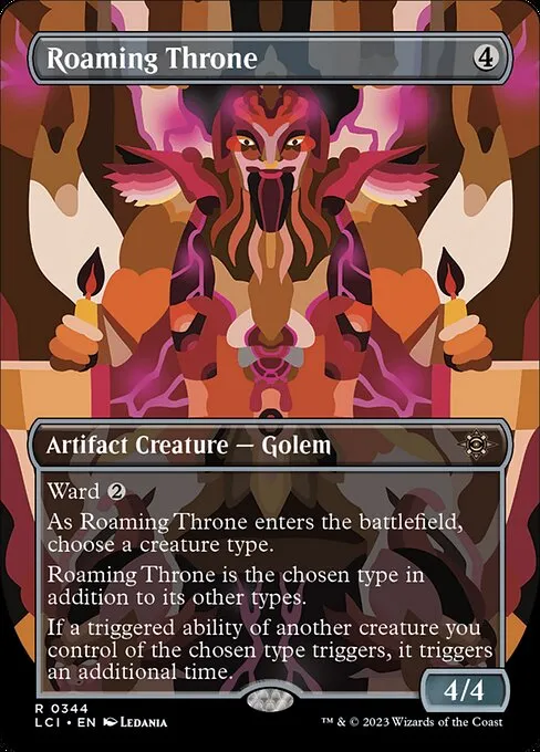 Roaming Throne — The Lost Caverns of Ixalan
