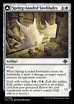Spring-Loaded Sawblades // Bladewheel Chariot — The Lost Caverns of Ixalan