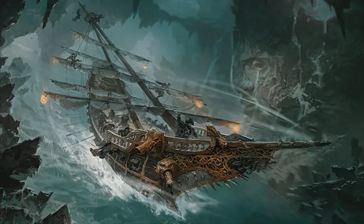Art detail — Subterranean Schooner