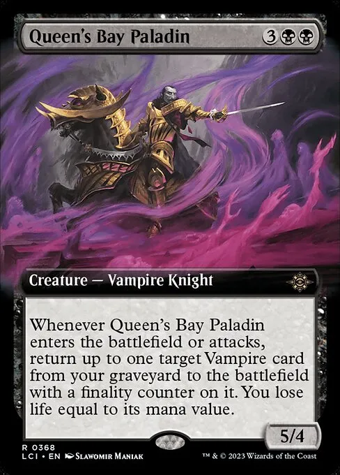 Queen's Bay Paladin — The Lost Caverns of Ixalan