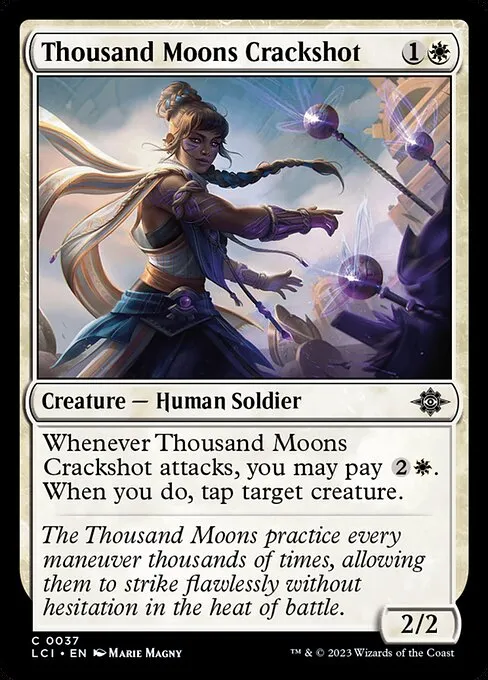 Thousand Moons Crackshot — The Lost Caverns of Ixalan
