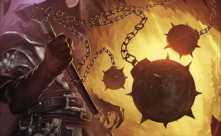 Art detail — Dire Flail // Dire Blunderbuss