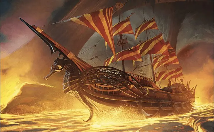 Art detail — Magmatic Galleon