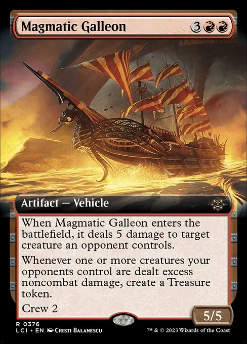 Magmatic Galleon — The Lost Caverns of Ixalan
