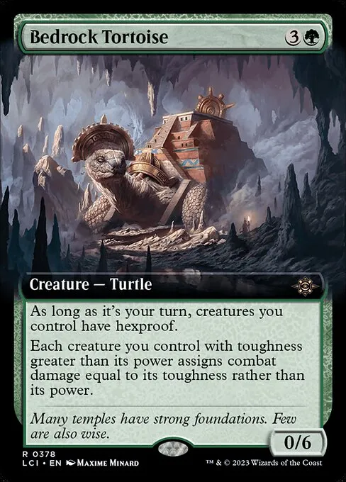 Bedrock Tortoise — The Lost Caverns of Ixalan