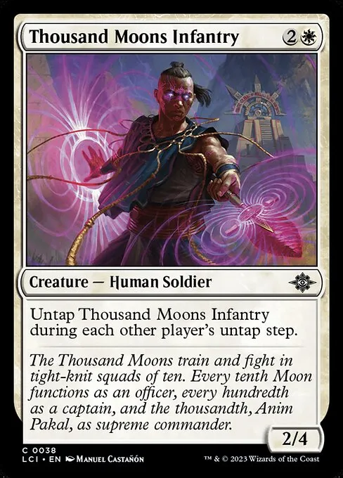 Thousand Moons Infantry — The Lost Caverns of Ixalan