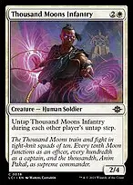 Thousand Moons Infantry — The Lost Caverns of Ixalan