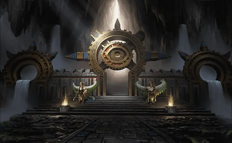 Art detail — Matzalantli, the Great Door // The Core