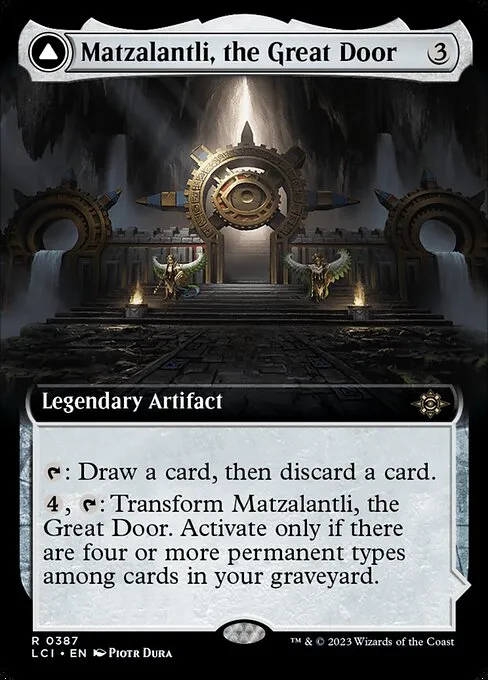 Matzalantli, the Great Door // The Core — The Lost Caverns of Ixalan