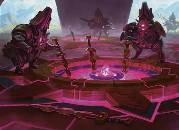 Art detail — Thousand Moons Smithy // Barracks of the Thousand