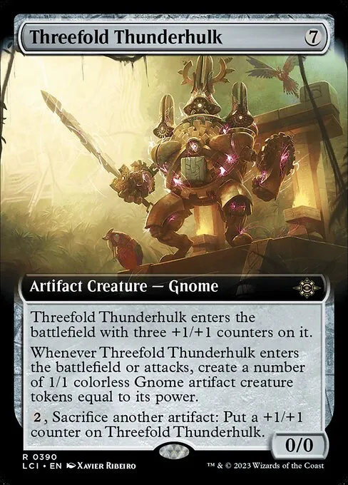 Threefold Thunderhulk — The Lost Caverns of Ixalan