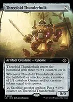 Threefold Thunderhulk — The Lost Caverns of Ixalan