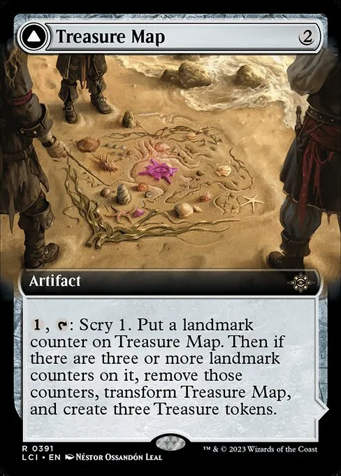 Treasure Map // Treasure Cove — The Lost Caverns of Ixalan