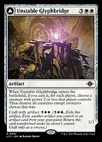 Unstable Glyphbridge // Sandswirl Wanderglyph — The Lost Caverns of Ixalan