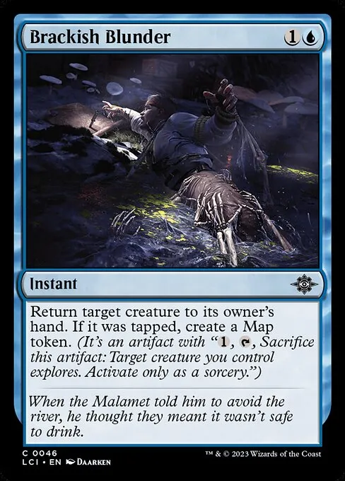 Brackish Blunder — The Lost Caverns of Ixalan