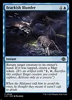 Brackish Blunder — The Lost Caverns of Ixalan