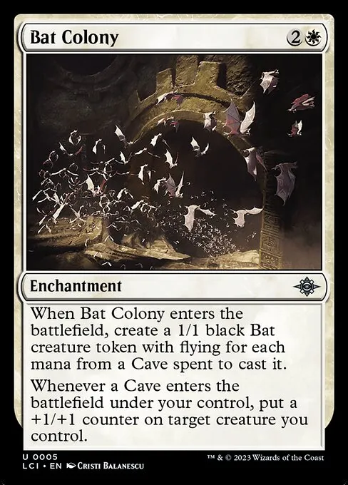 Bat Colony — The Lost Caverns of Ixalan