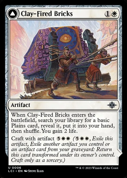 Clay-Fired Bricks // Cosmium Kiln — The Lost Caverns of Ixalan