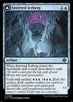 Inverted Iceberg // Iceberg Titan — The Lost Caverns of Ixalan