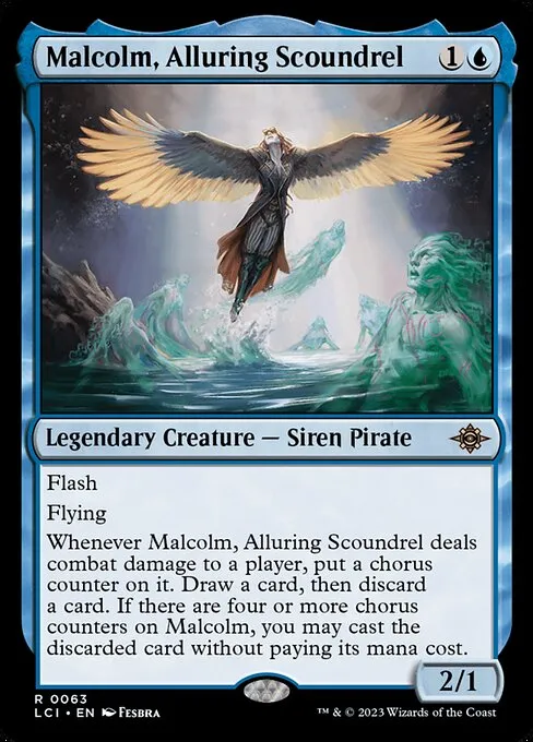 Malcolm, Alluring Scoundrel — The Lost Caverns of Ixalan