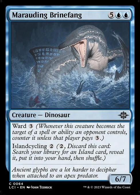 Marauding Brinefang — The Lost Caverns of Ixalan