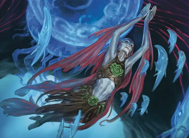 Art detail — Merfolk Cave-Diver