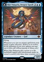 Ojer Pakpatiq, Deepest Epoch // Temple of Cyclical Time — The Lost Caverns of Ixalan