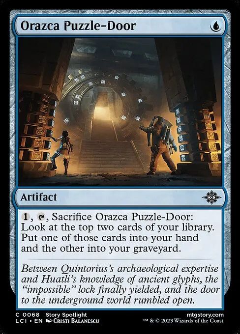 Orazca Puzzle-Door — The Lost Caverns of Ixalan
