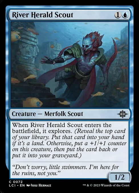 River Herald Scout — The Lost Caverns of Ixalan
