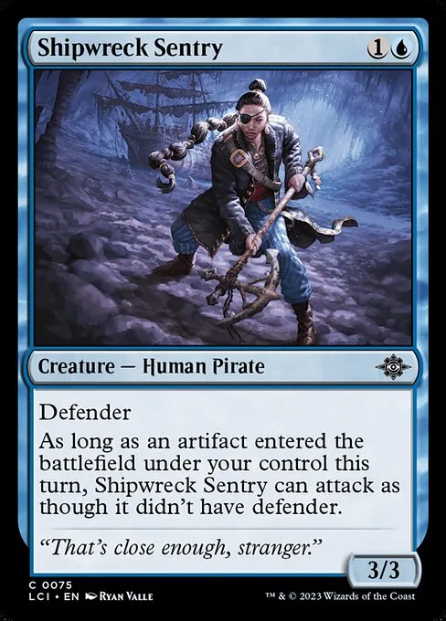 Shipwreck Sentry — The Lost Caverns of Ixalan