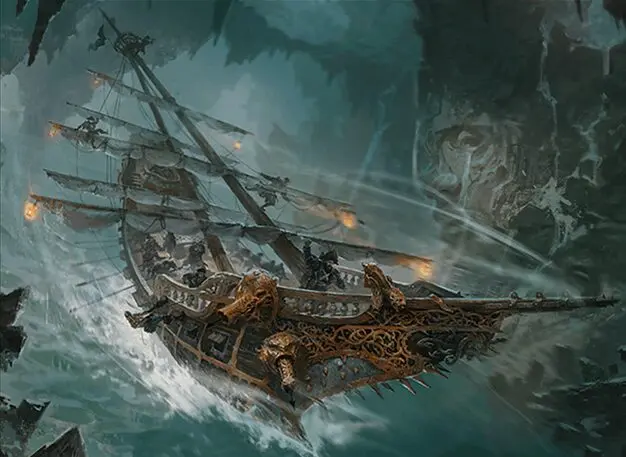 Art detail — Subterranean Schooner