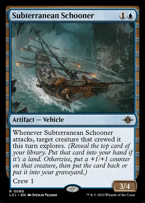 Subterranean Schooner — The Lost Caverns of Ixalan