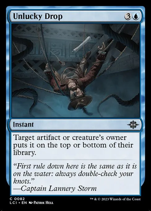 Unlucky Drop — The Lost Caverns of Ixalan