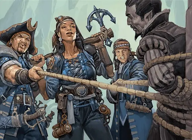 Art detail — Waylaying Pirates