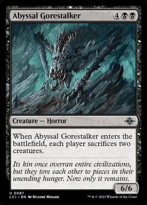 Abyssal Gorestalker — The Lost Caverns of Ixalan