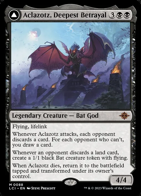 Aclazotz, Deepest Betrayal // Temple of the Dead — The Lost Caverns of Ixalan