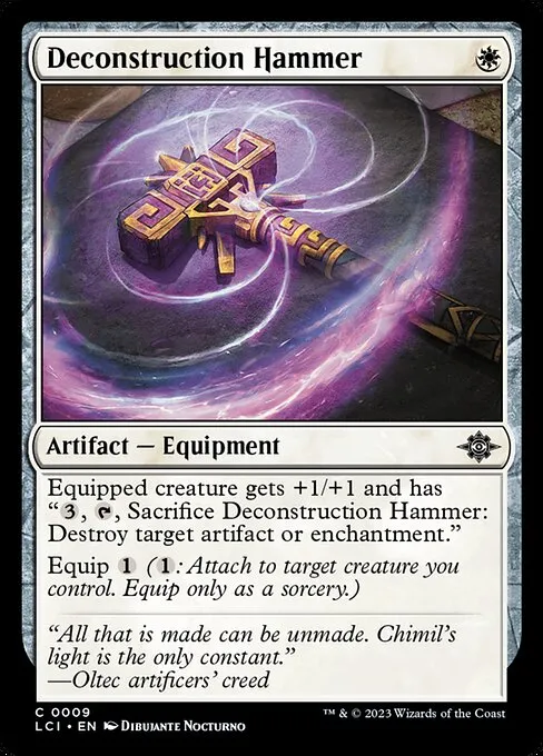 Deconstruction Hammer — The Lost Caverns of Ixalan