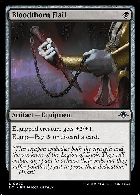 Bloodthorn Flail — The Lost Caverns of Ixalan