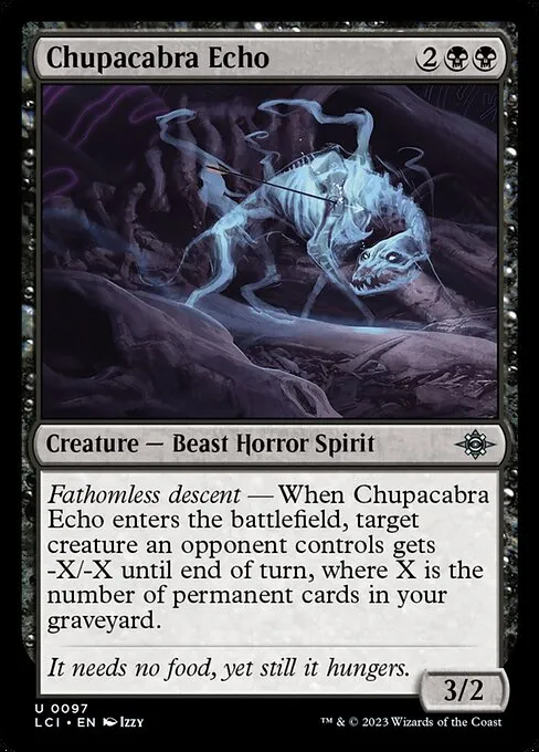 Chupacabra Echo — The Lost Caverns of Ixalan
