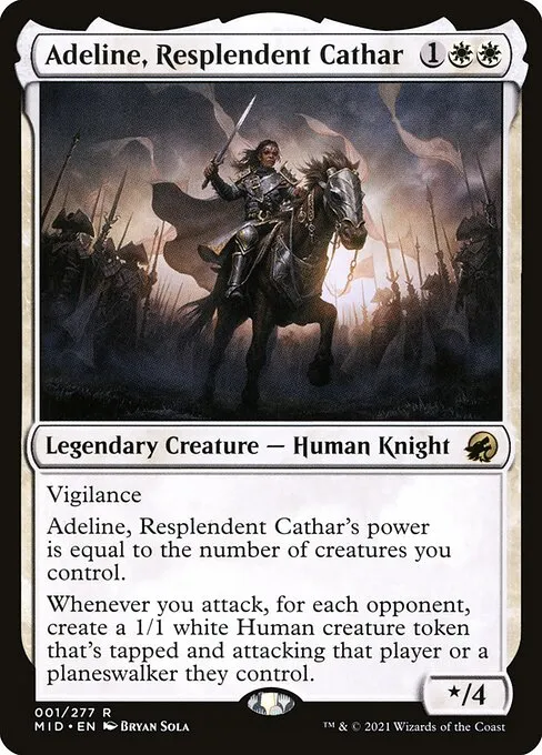 Adeline, Resplendent Cathar — Innistrad: Midnight Hunt