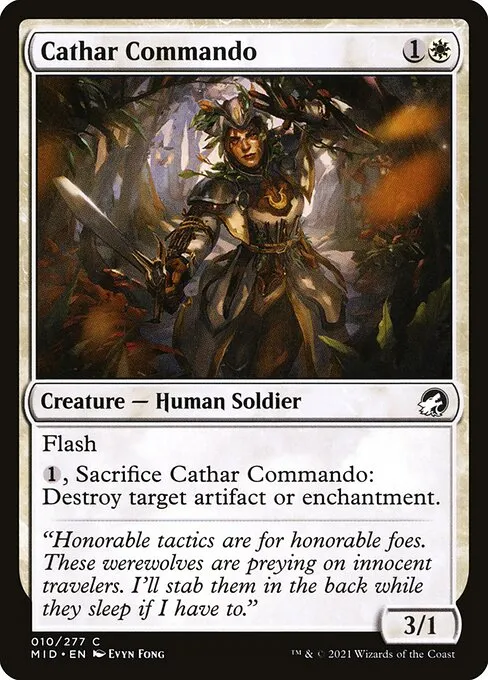 Cathar Commando — Innistrad: Midnight Hunt