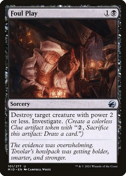 Foul Play — Innistrad: Midnight Hunt