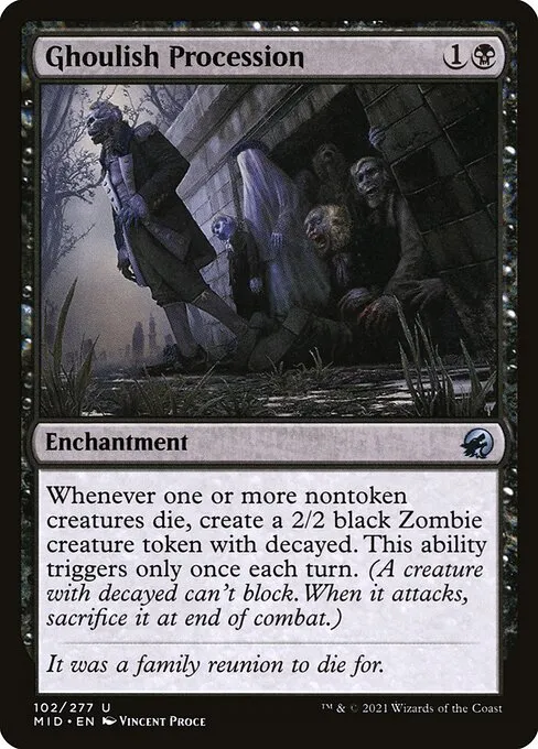 Ghoulish Procession — Innistrad: Midnight Hunt