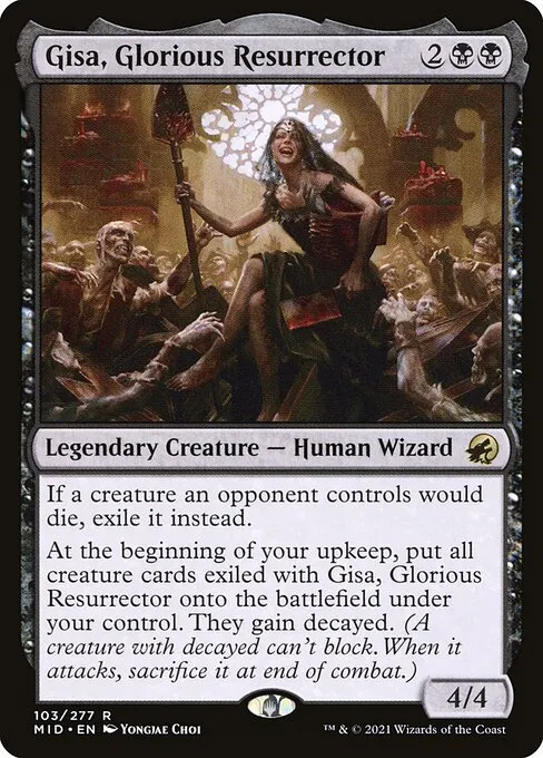 Gisa, Glorious Resurrector — Innistrad: Midnight Hunt