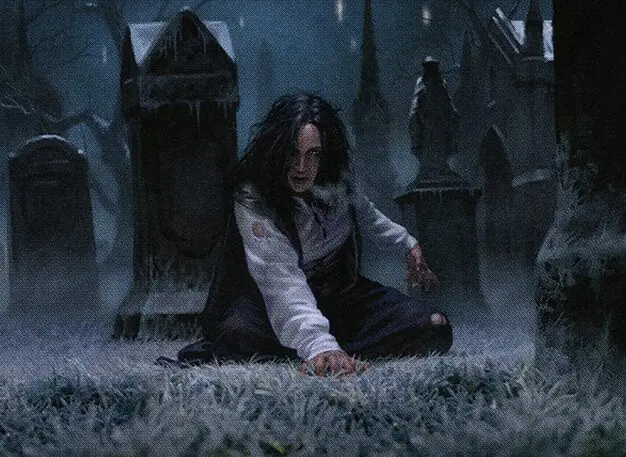 Art detail — Graveyard Trespasser // Graveyard Glutton