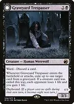 Graveyard Trespasser // Graveyard Glutton — Innistrad: Midnight Hunt