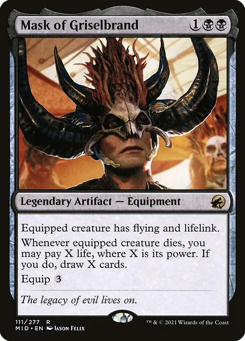Mask of Griselbrand — Innistrad: Midnight Hunt