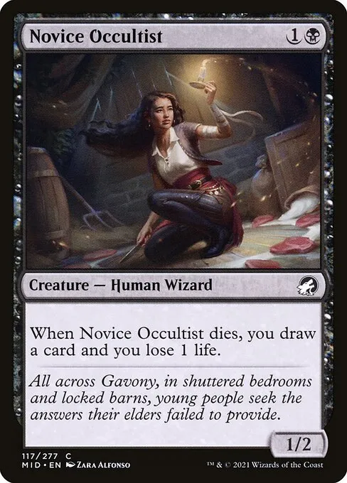 Novice Occultist — Innistrad: Midnight Hunt