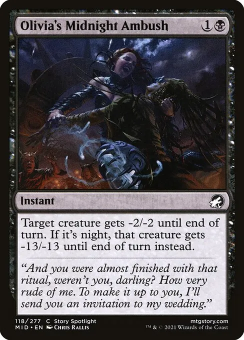 Olivia's Midnight Ambush — Innistrad: Midnight Hunt
